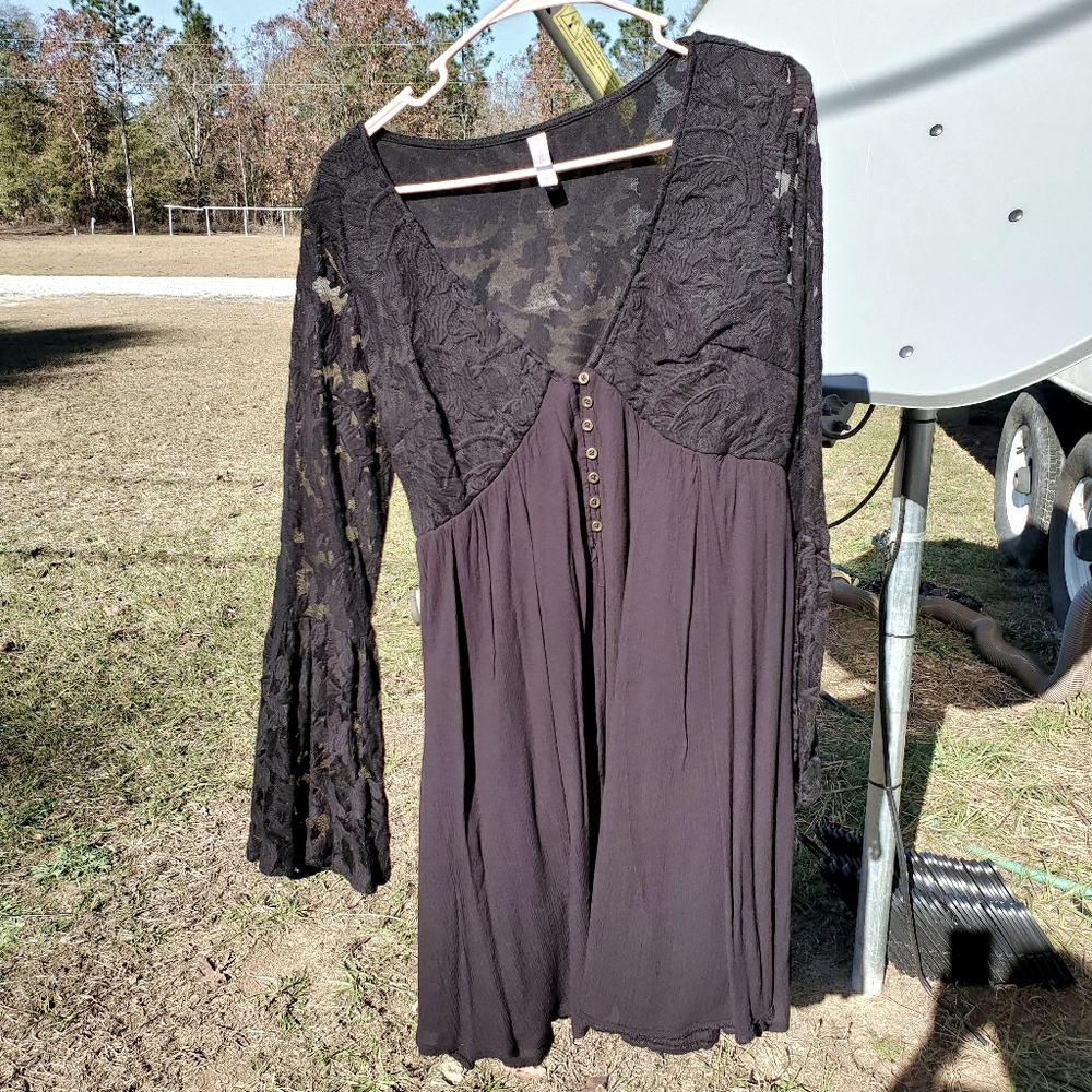 BOHO Long sleeve dress